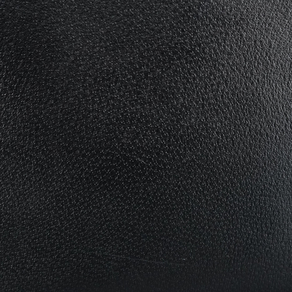 Black Leather Bamboo 2-Way Tote Bag