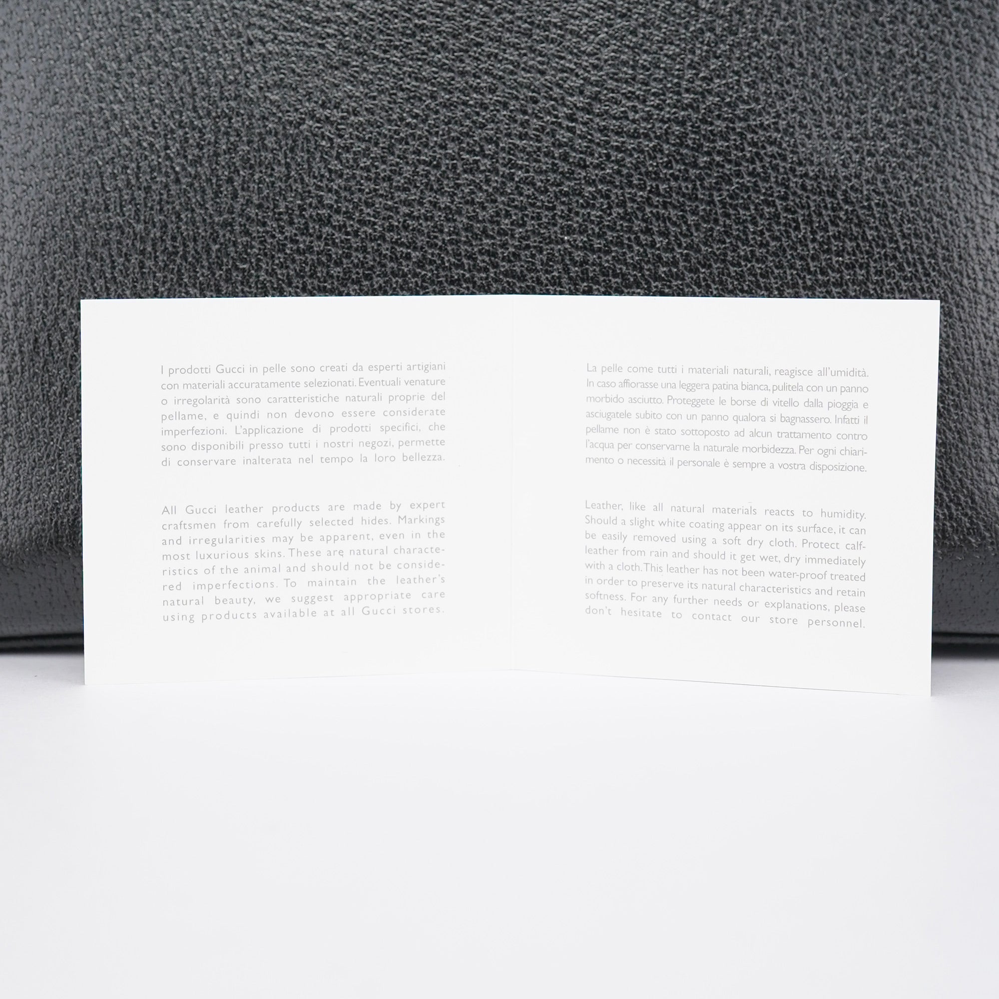 Black Leather Bamboo Shoulder Bag