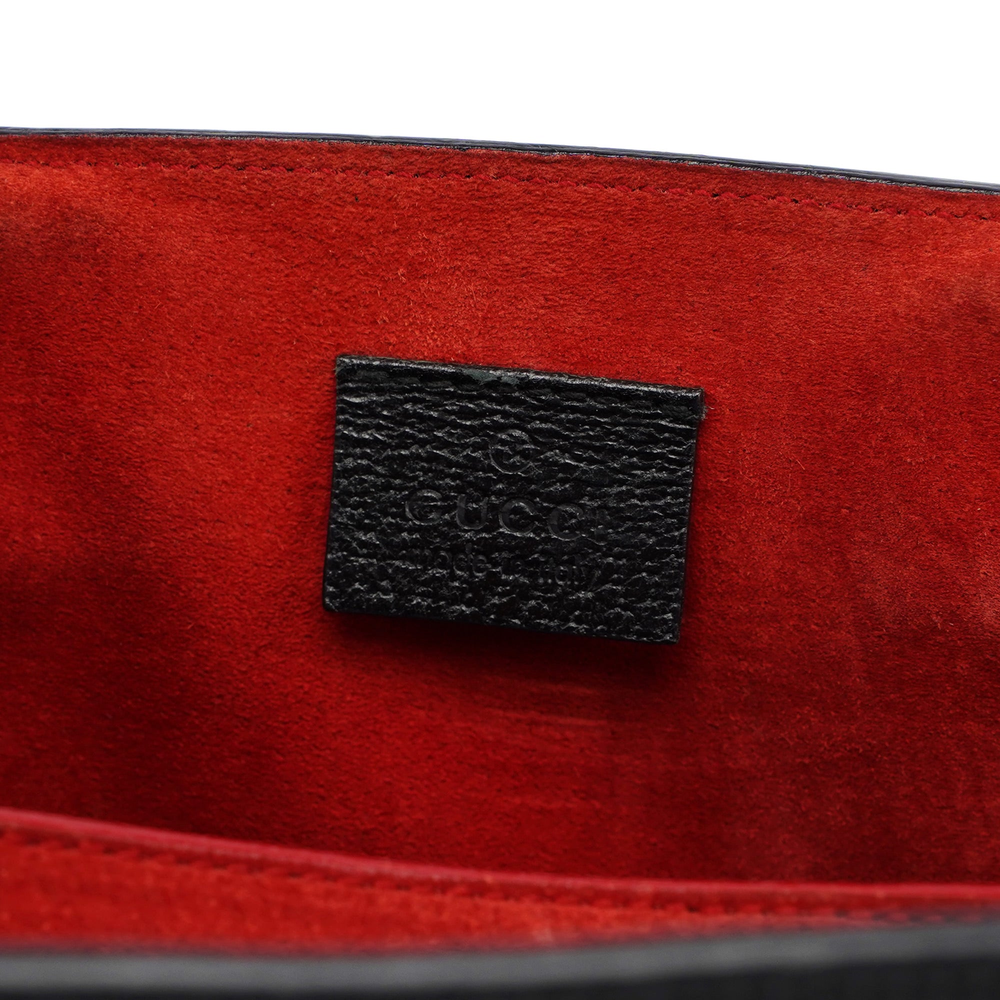 Black Leather Bamboo Tote
