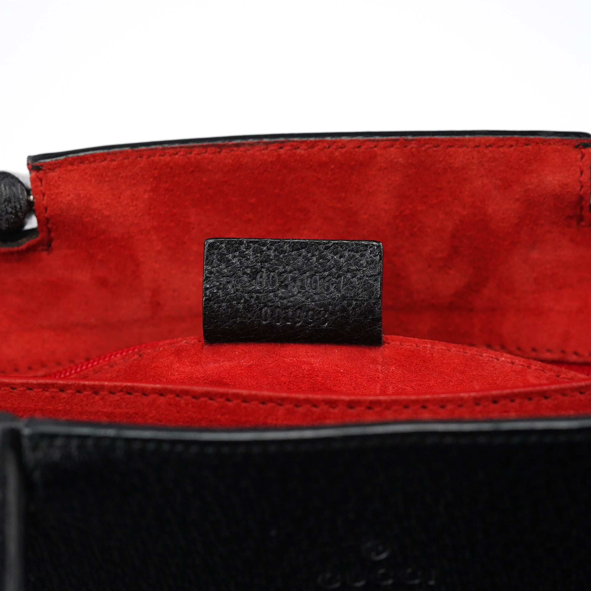 Black Leather Bamboo Tote Bag