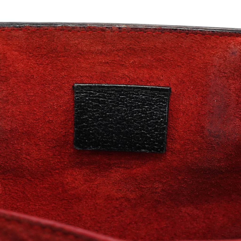 Black Leather Bamboo Tote Bag