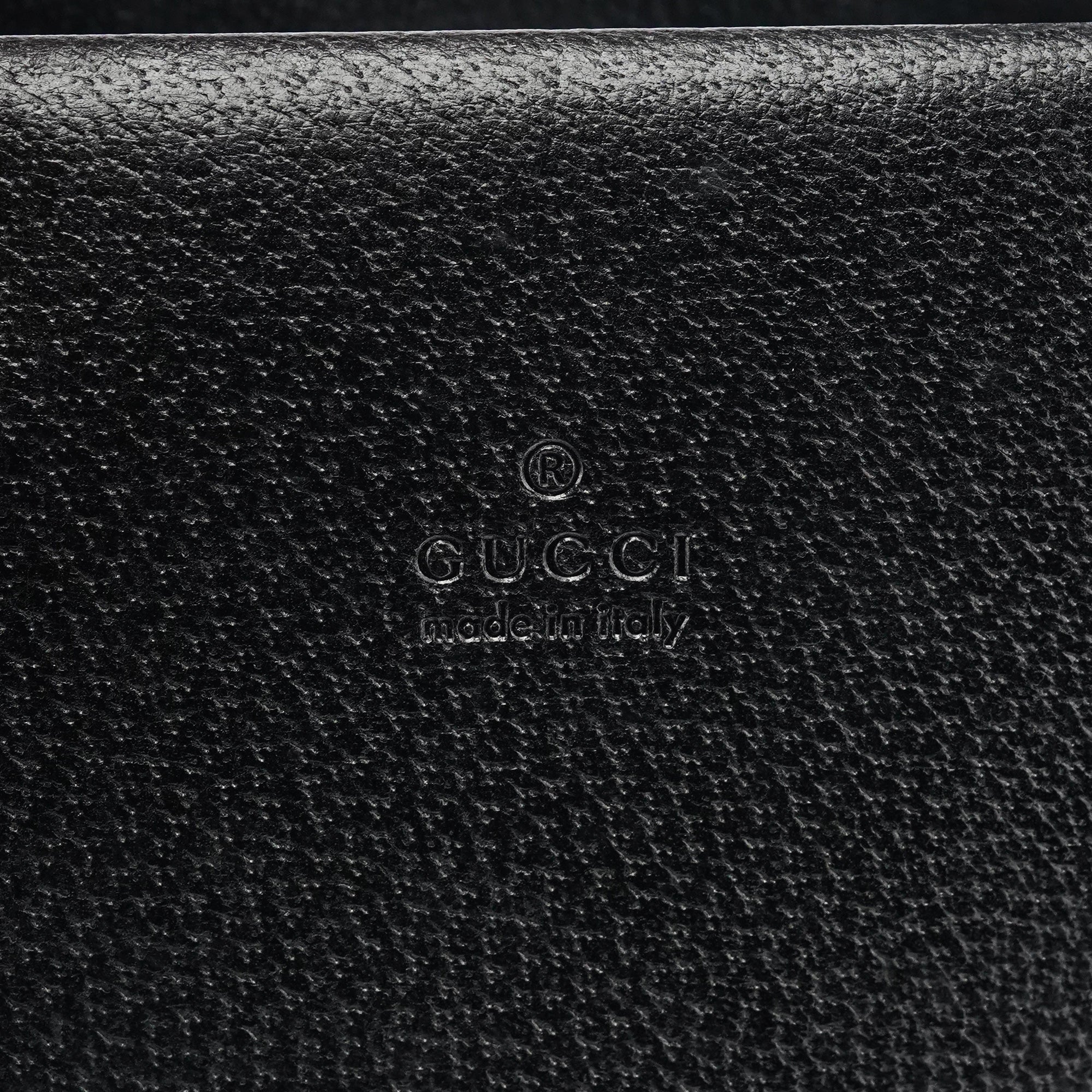 Black Leather Bamboo Tote Bag
