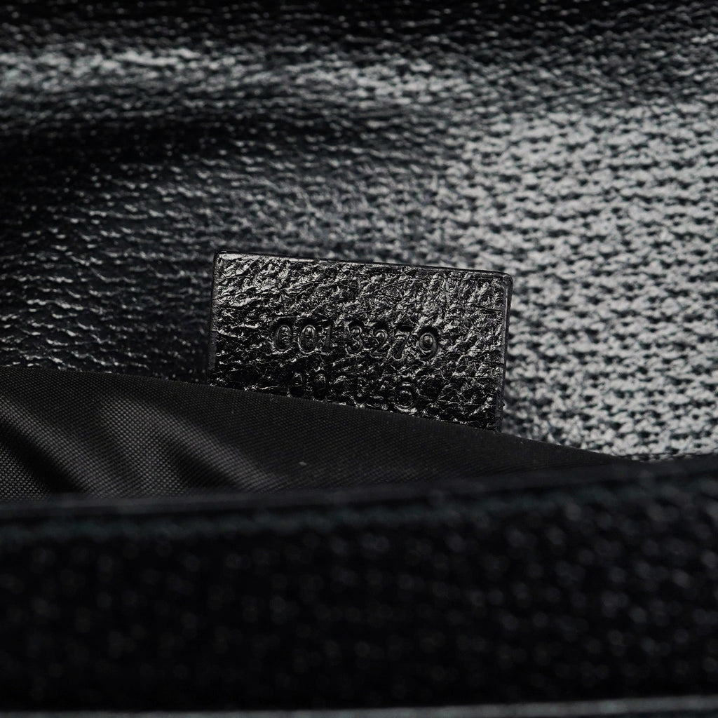 Black Leather Crossbody Shoulder Bag