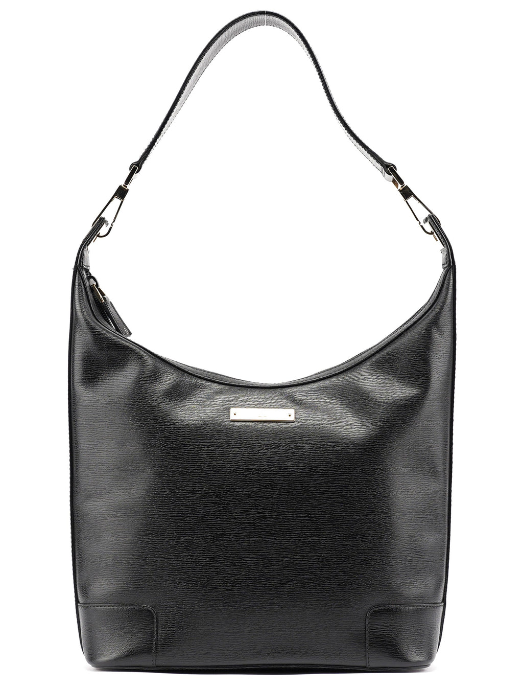 Black Leather Shoulder Bag