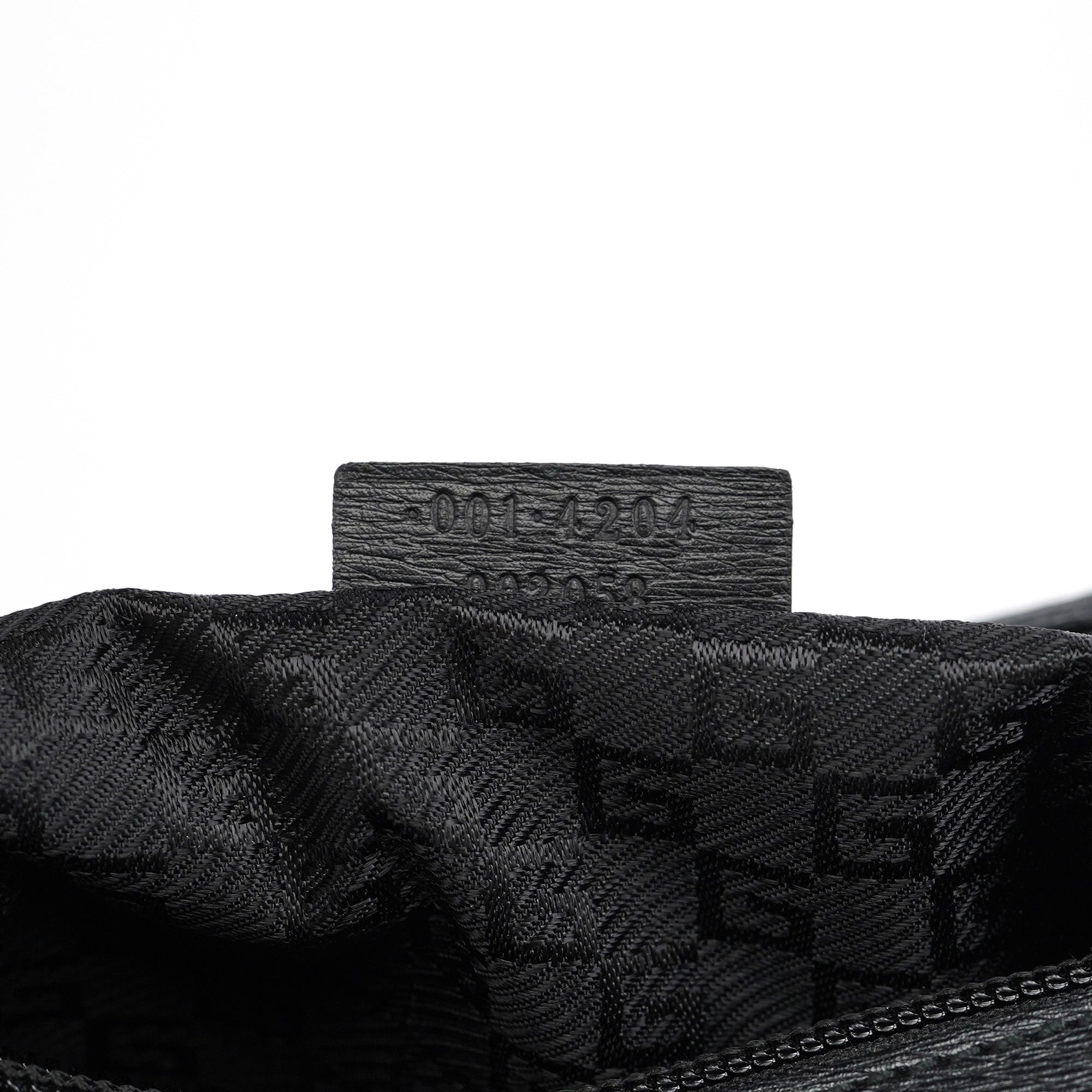 Black Leather Shoulder Bag
