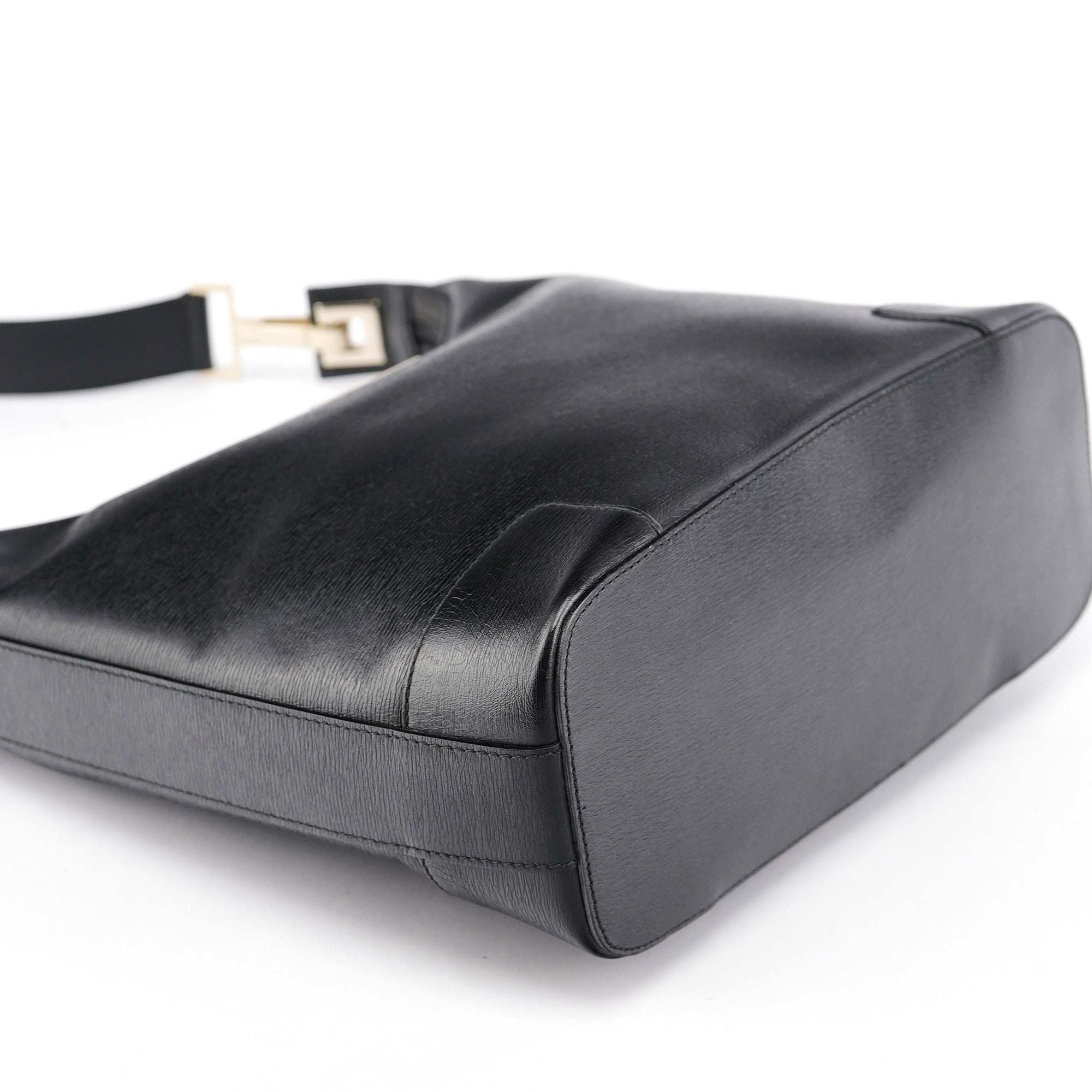 Black Leather Shoulder Bag