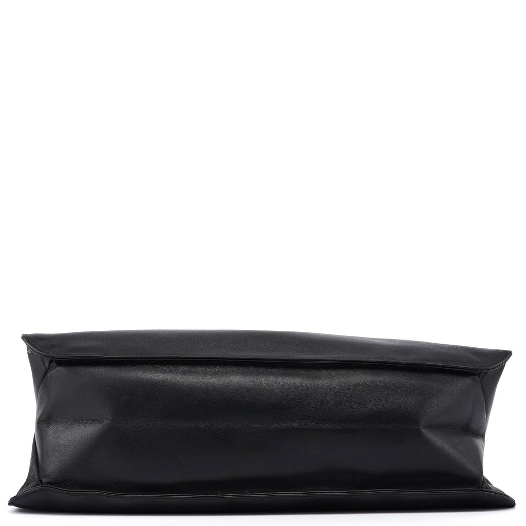 Black Leather Shoulder Bag
