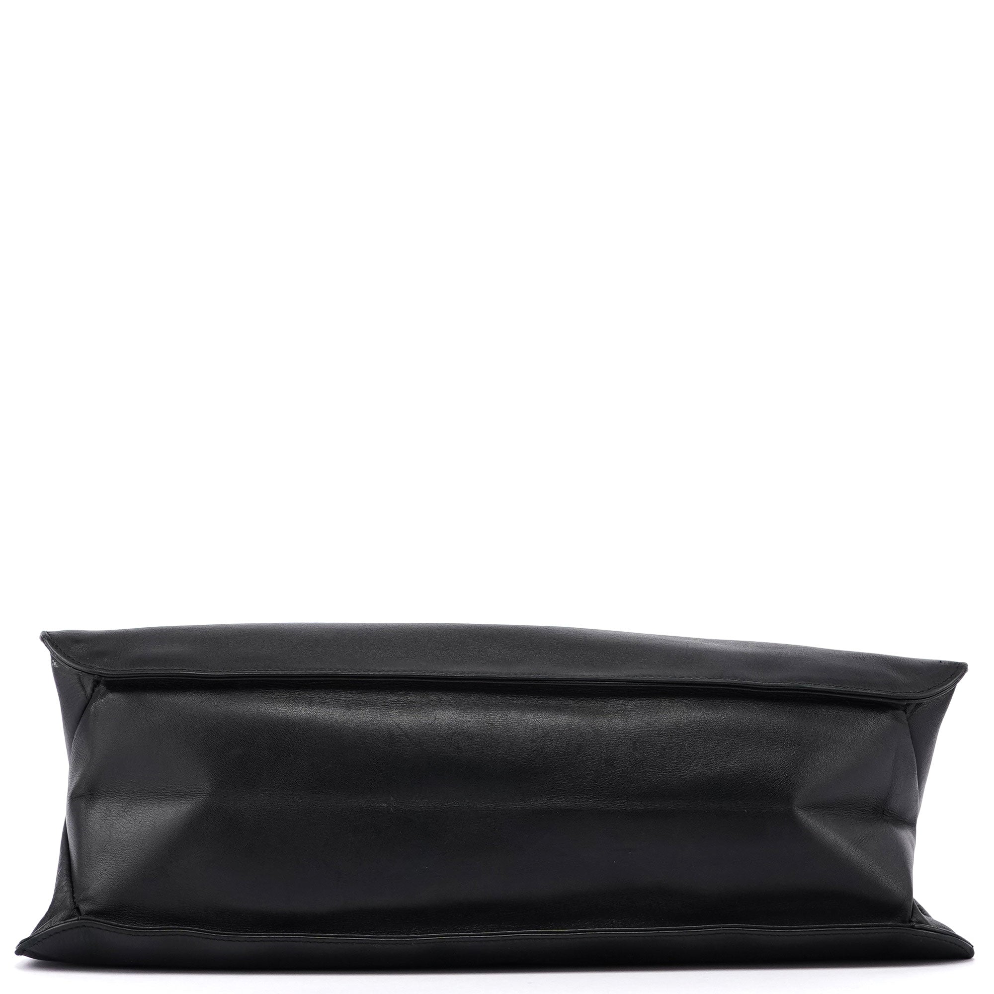 Black Leather Shoulder Bag