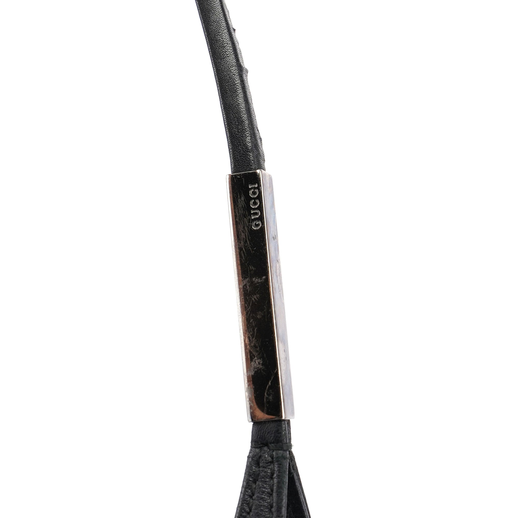 Black Leather Shoulder Bag