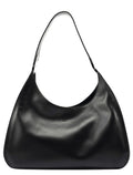 Black Leather Shoulder Bag