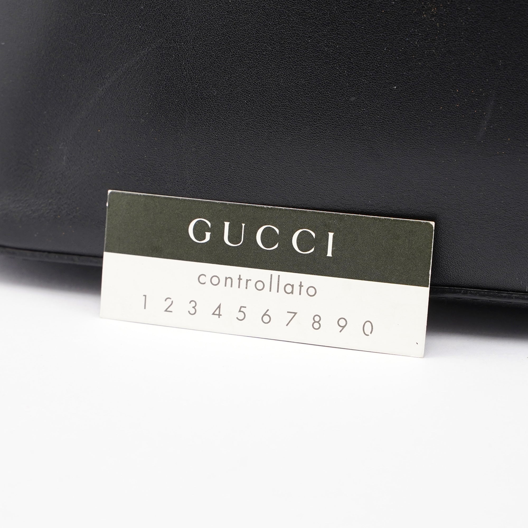 Black Leather Shoulder Bag