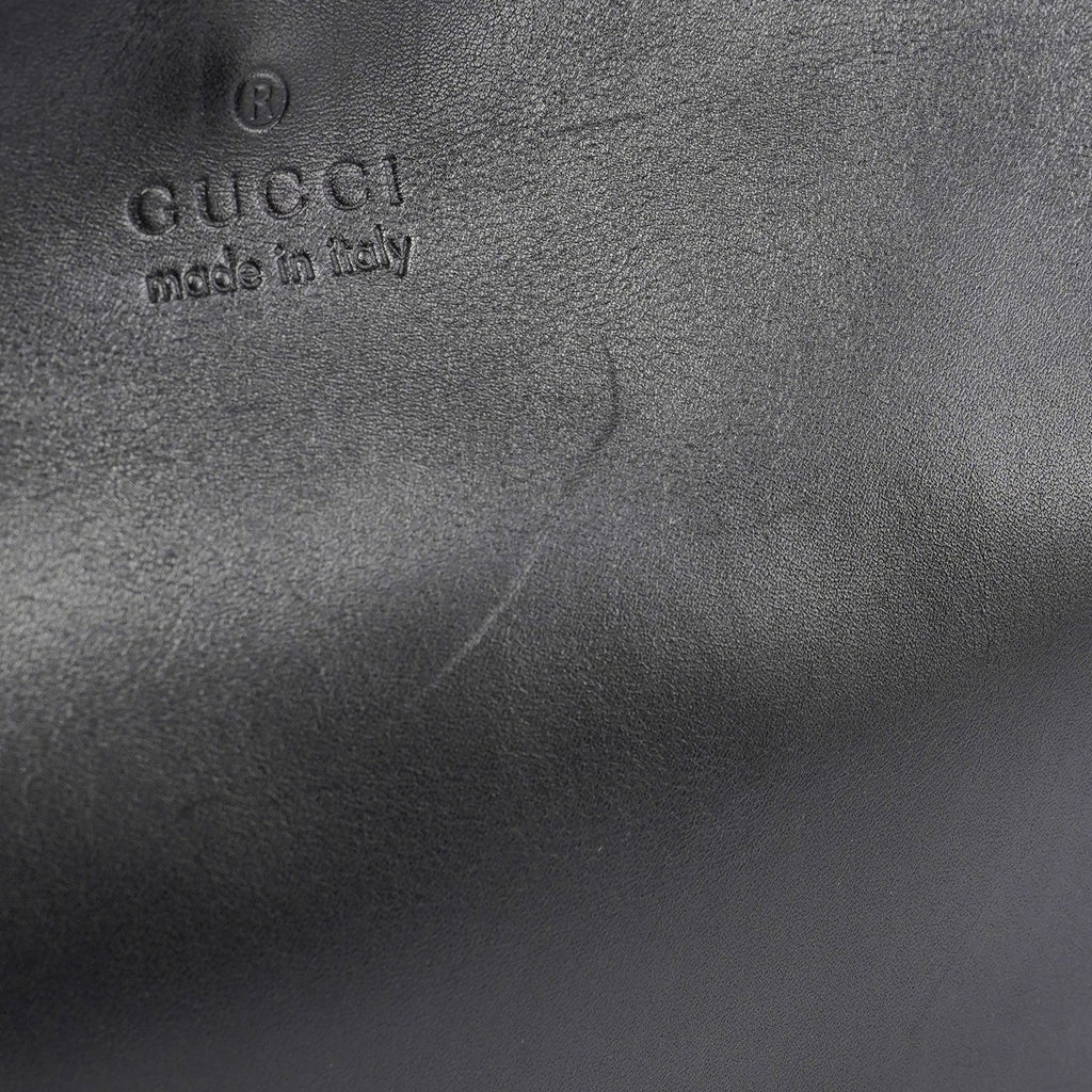 Black Leather Shoulder Bag