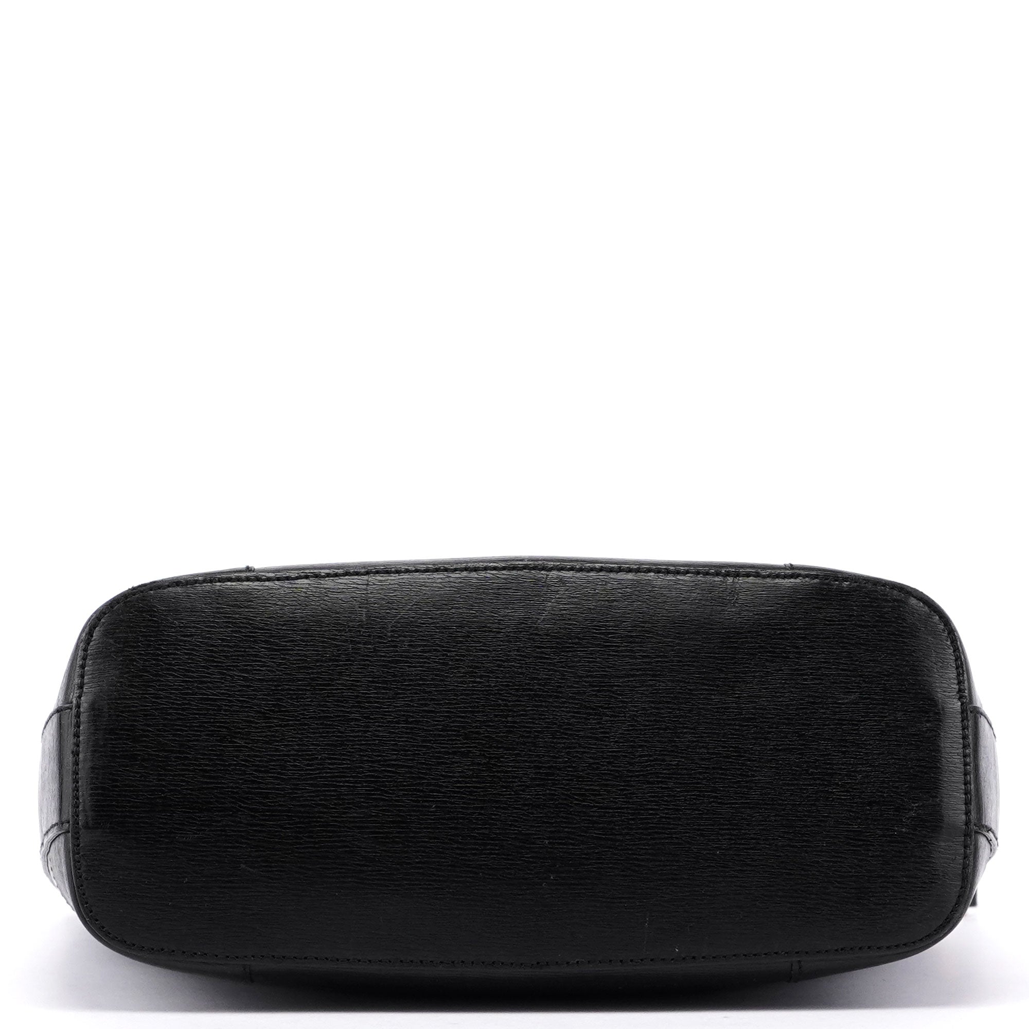 Black Leather Shoulder Bag Plaque
