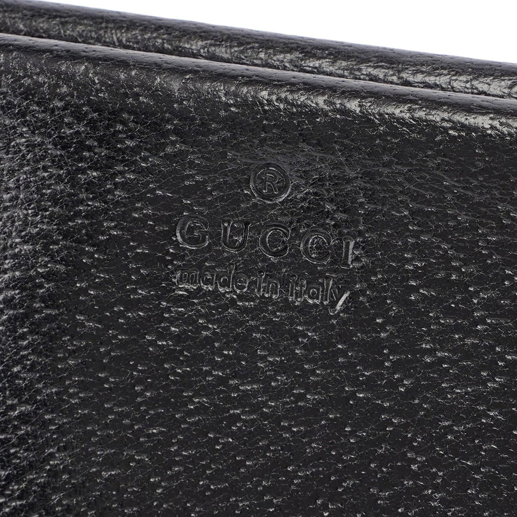 Black Leather Top Handle Bag
