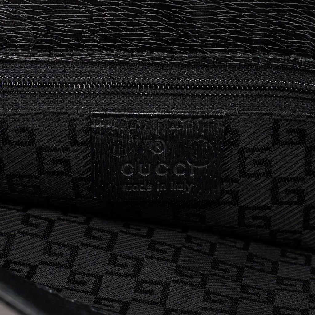 Black Leather Tote