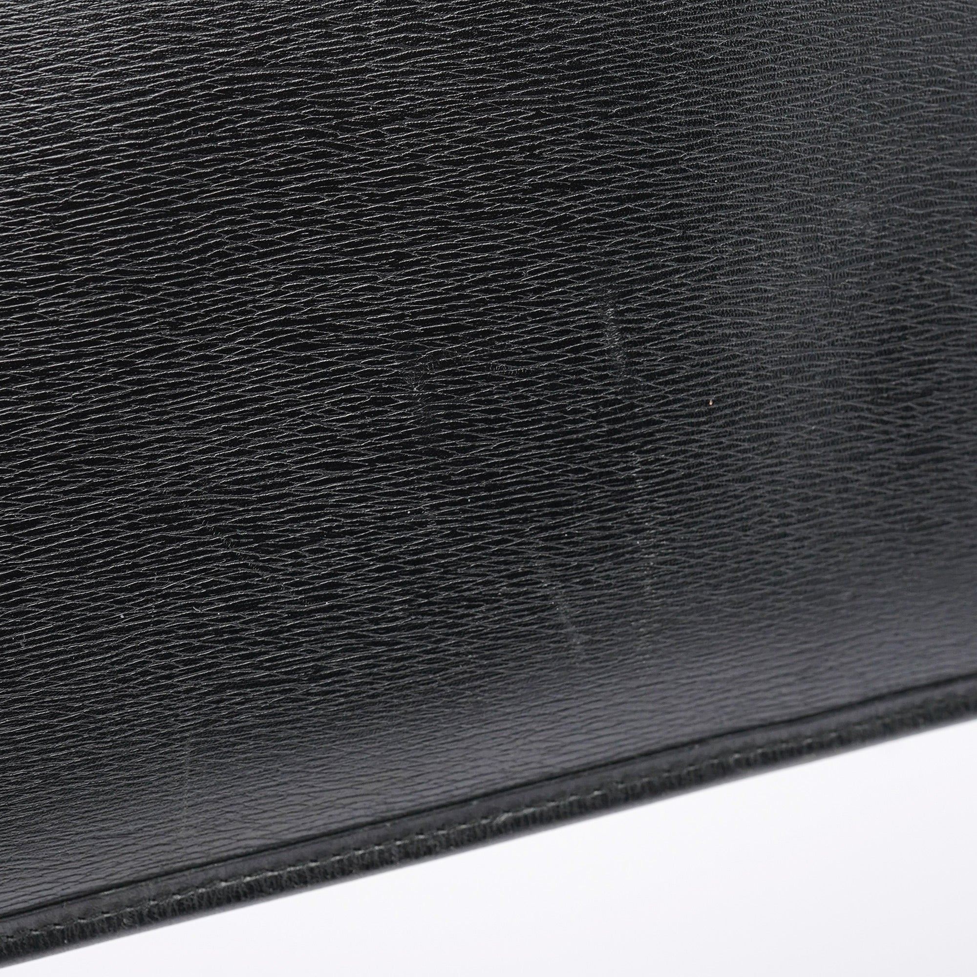 Black Leather Tote Bag