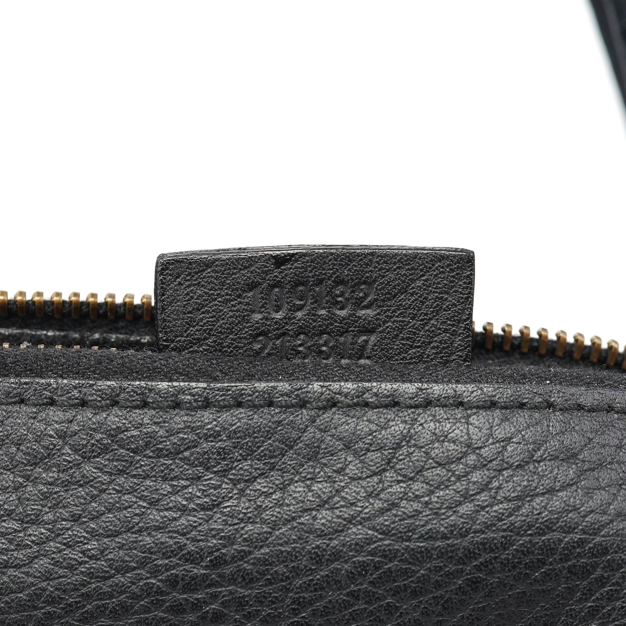 Black Leather Tote Bag