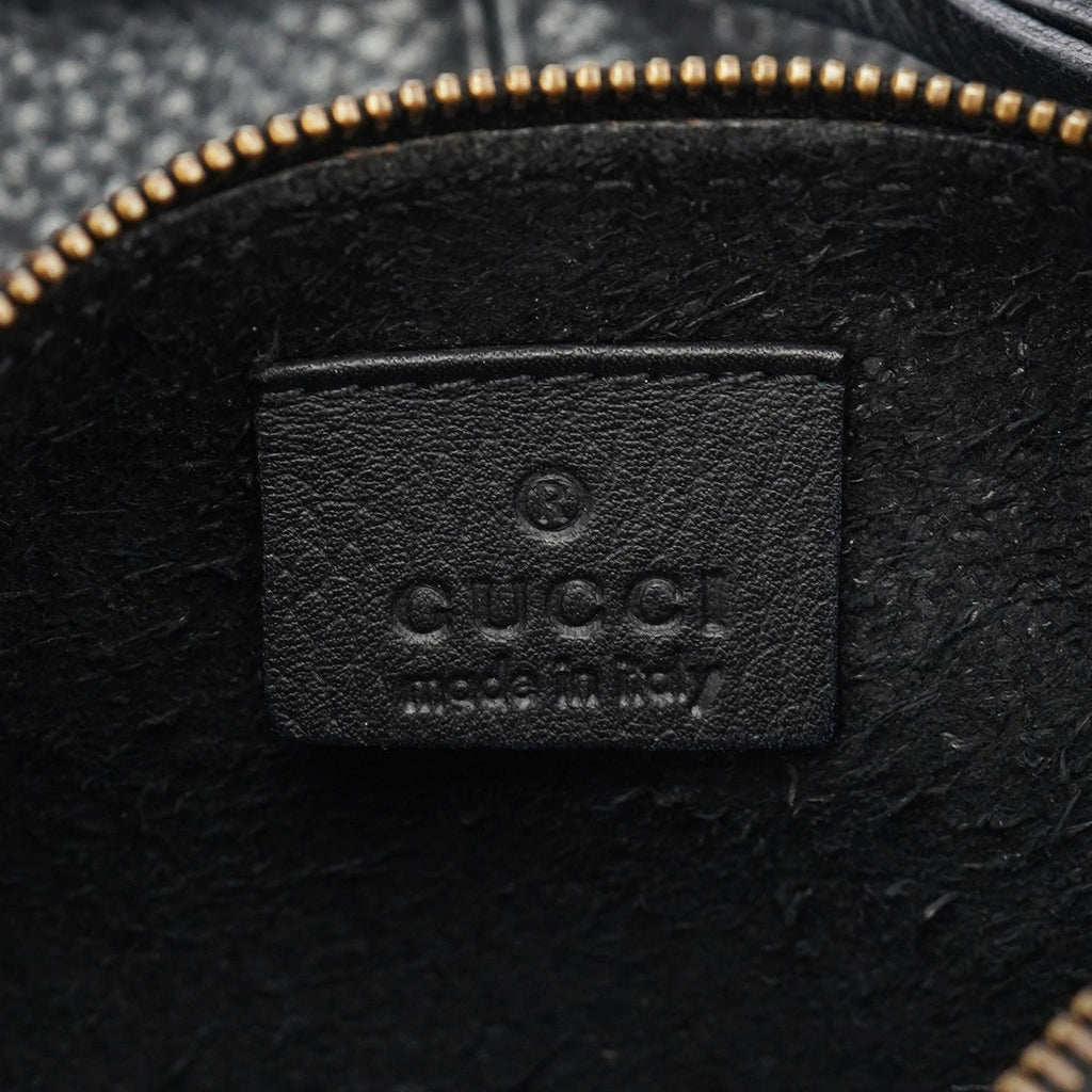 Black Leather Tote Bag