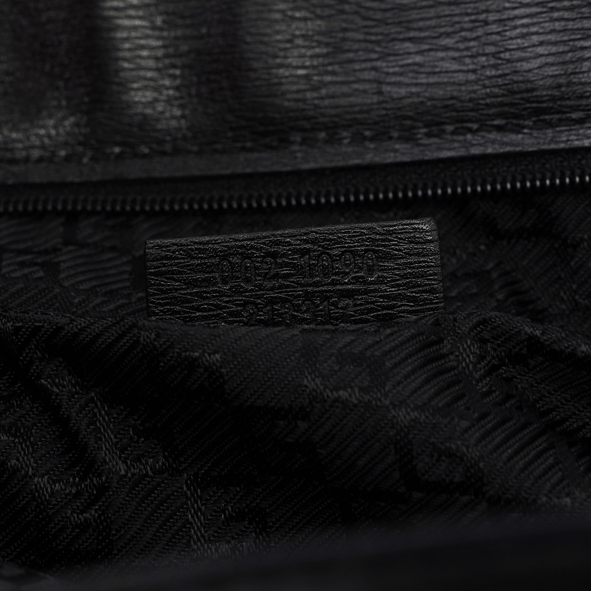 Black Leather Tote Bag