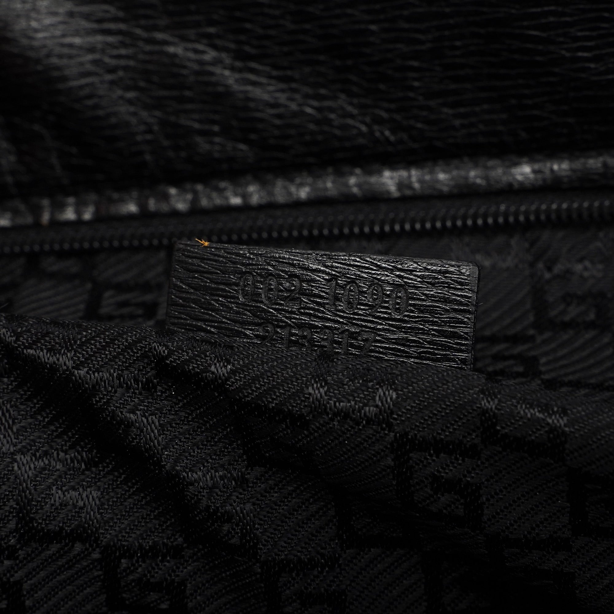 Black Leather Tote Bag