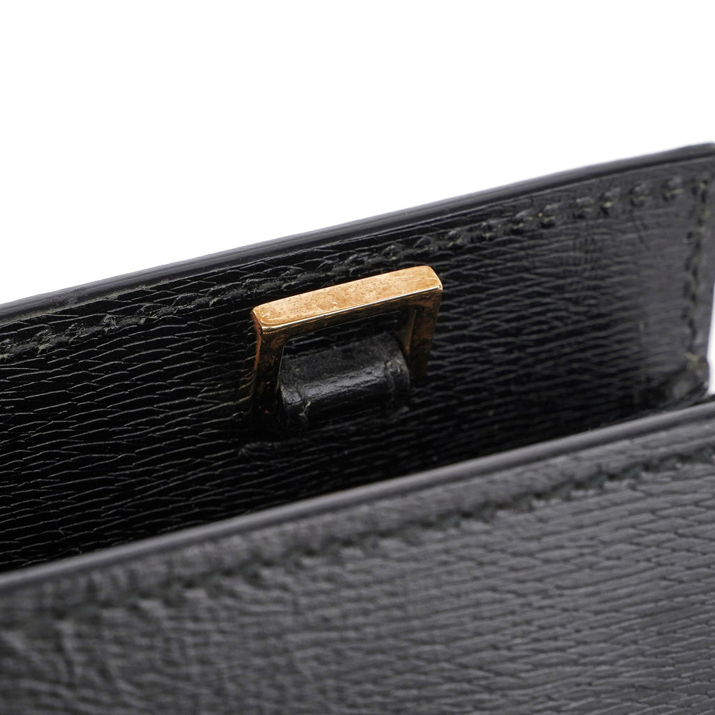 Black Leather Tote Bag