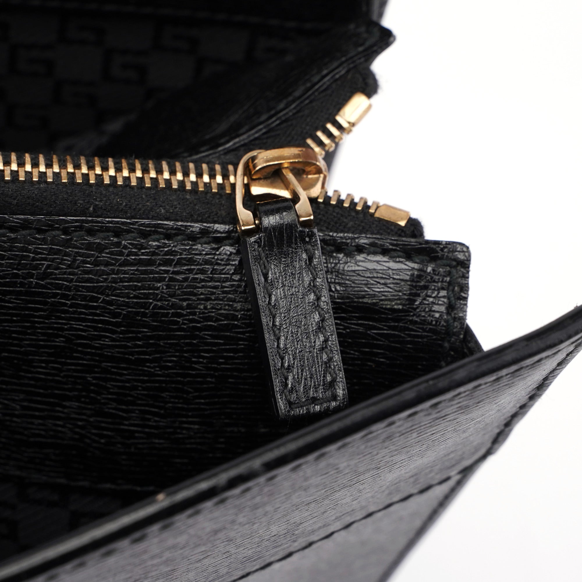 Black Leather Tote Bag