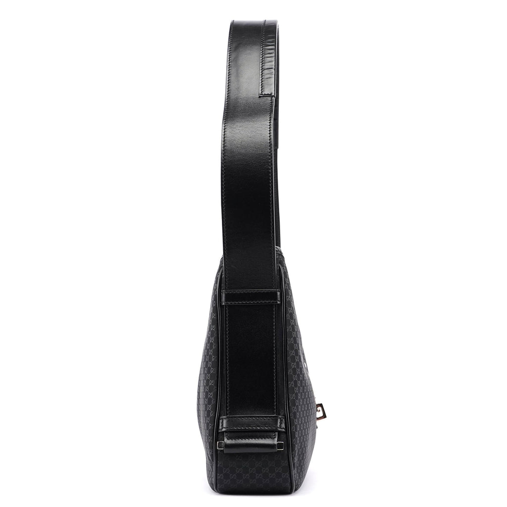 Black Micro GG Jackie Shoulder Bag