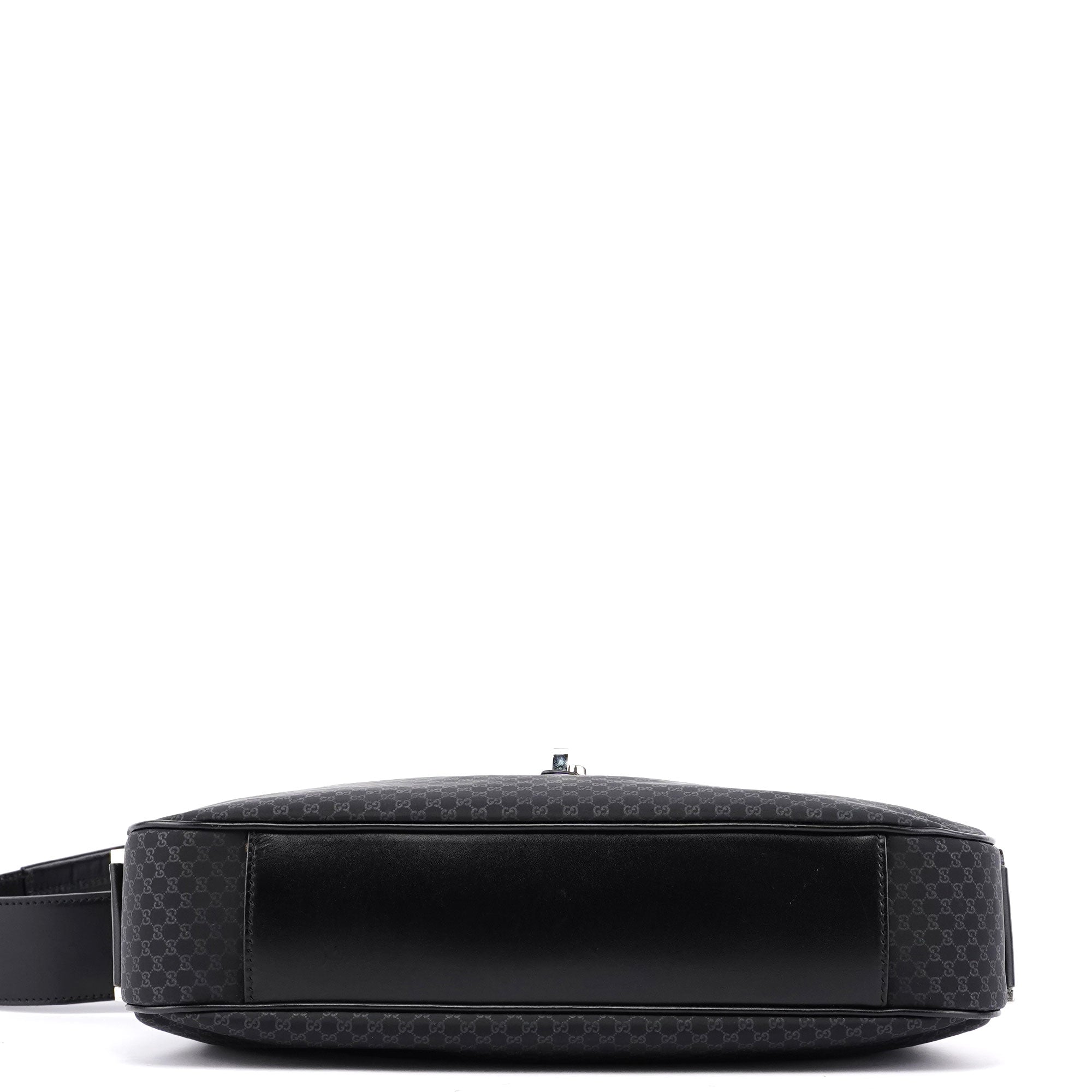 Black Micro GG Jackie Shoulder Bag