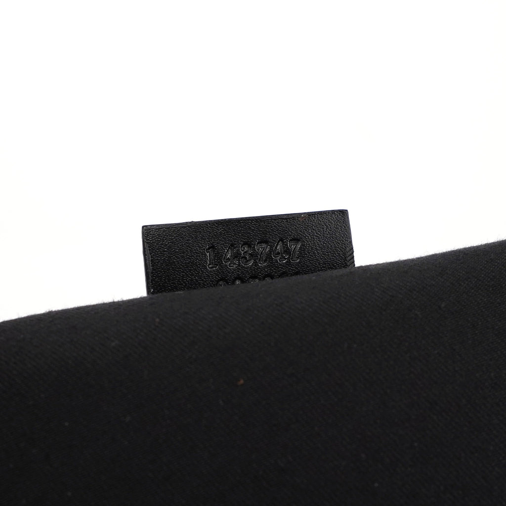 Black Micro GG Jackie Shoulder Bag