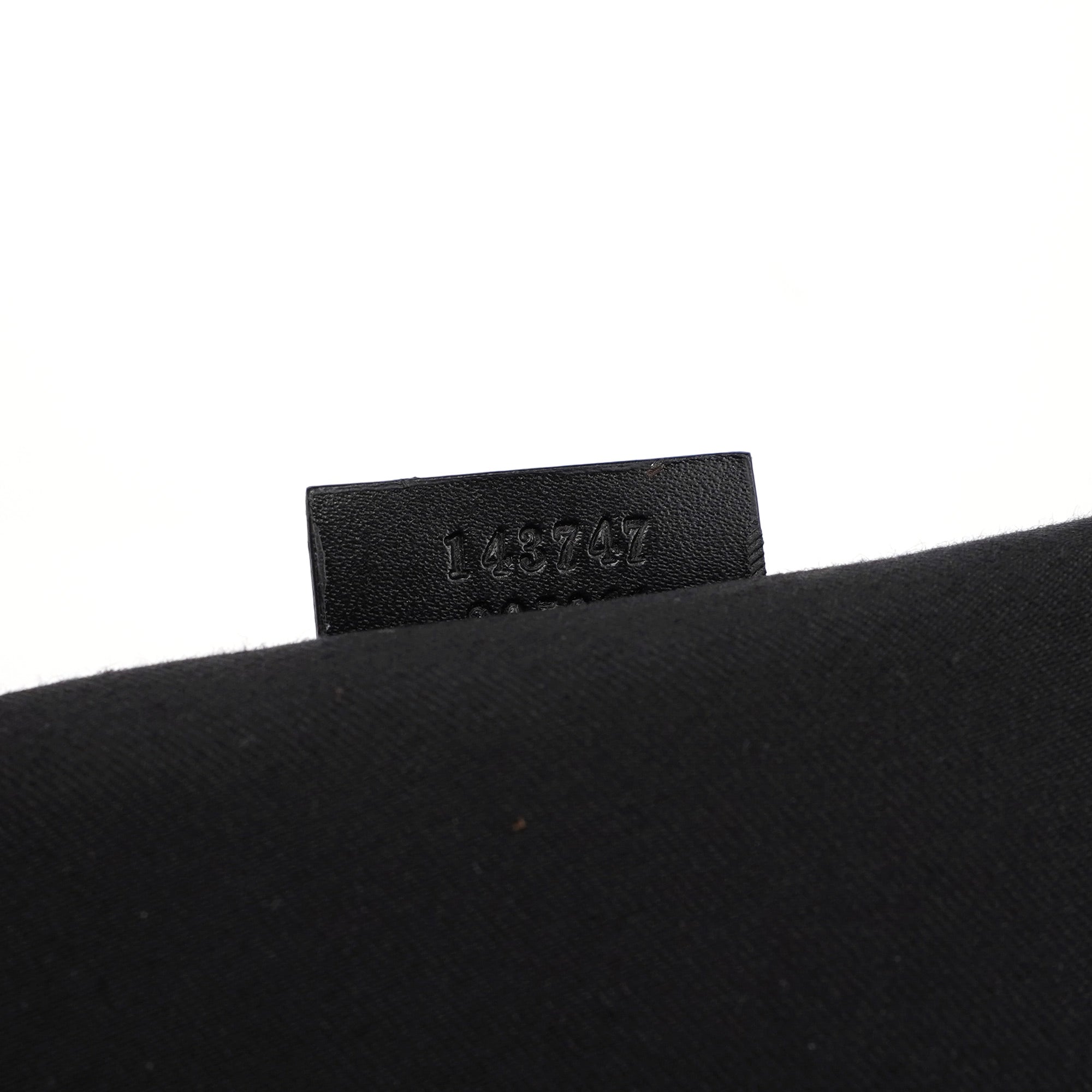 Black Micro GG Jackie Shoulder Bag