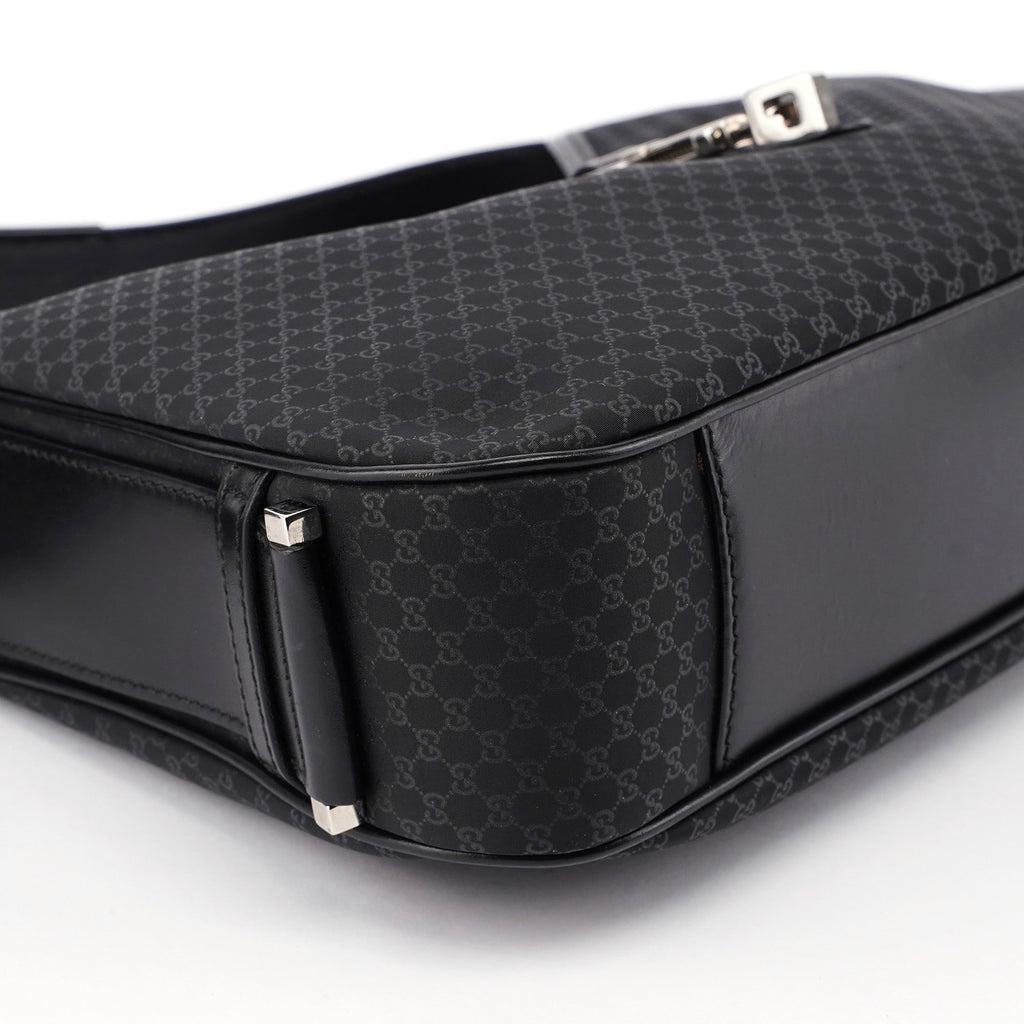 Black Micro GG Jackie Shoulder Bag