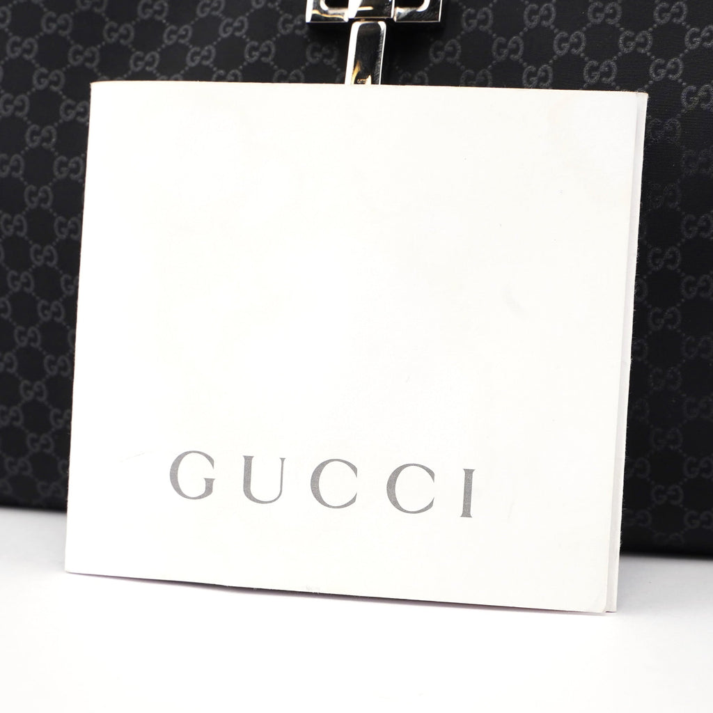 Black Micro GG Jackie Shoulder Bag