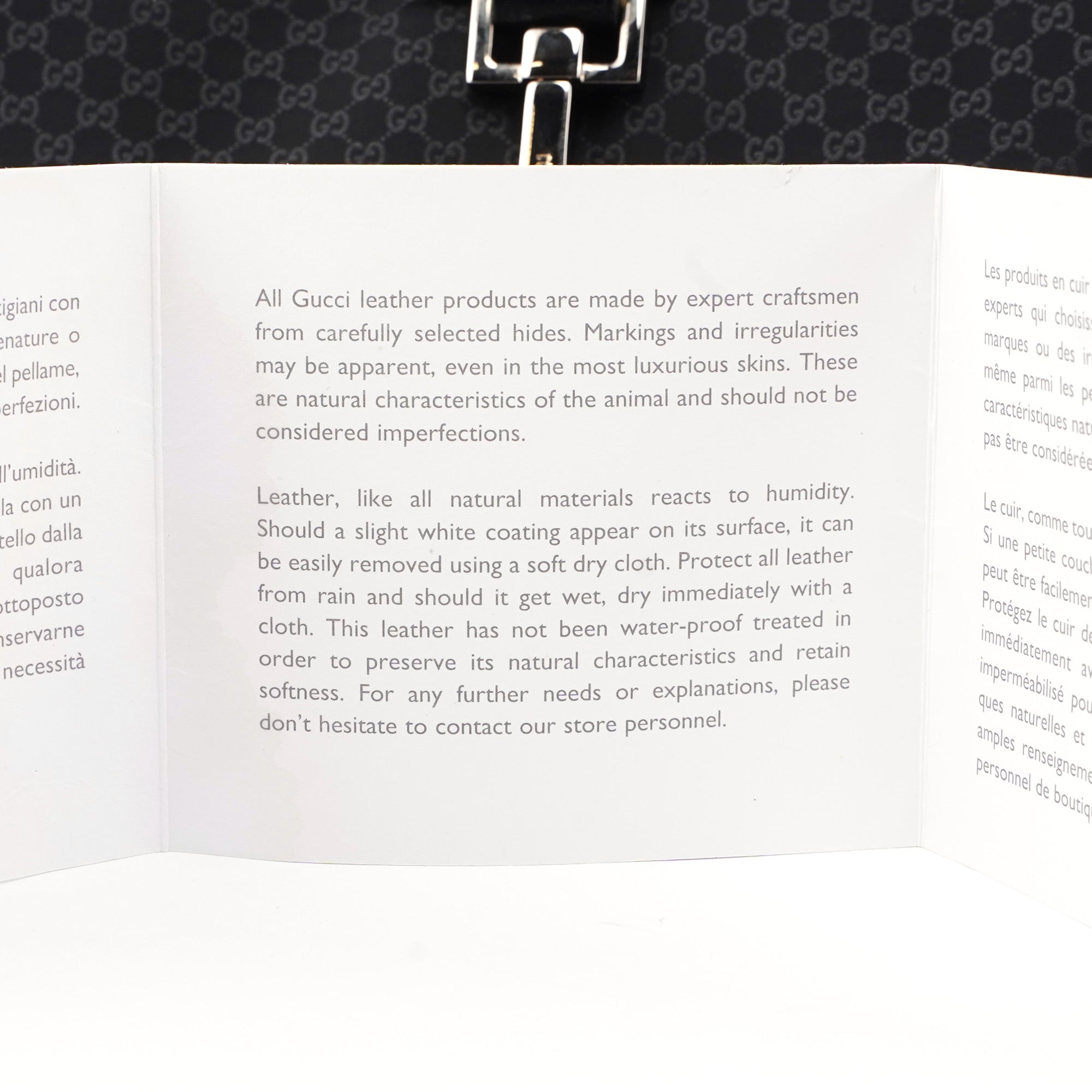 Black Micro GG Jackie Shoulder Bag