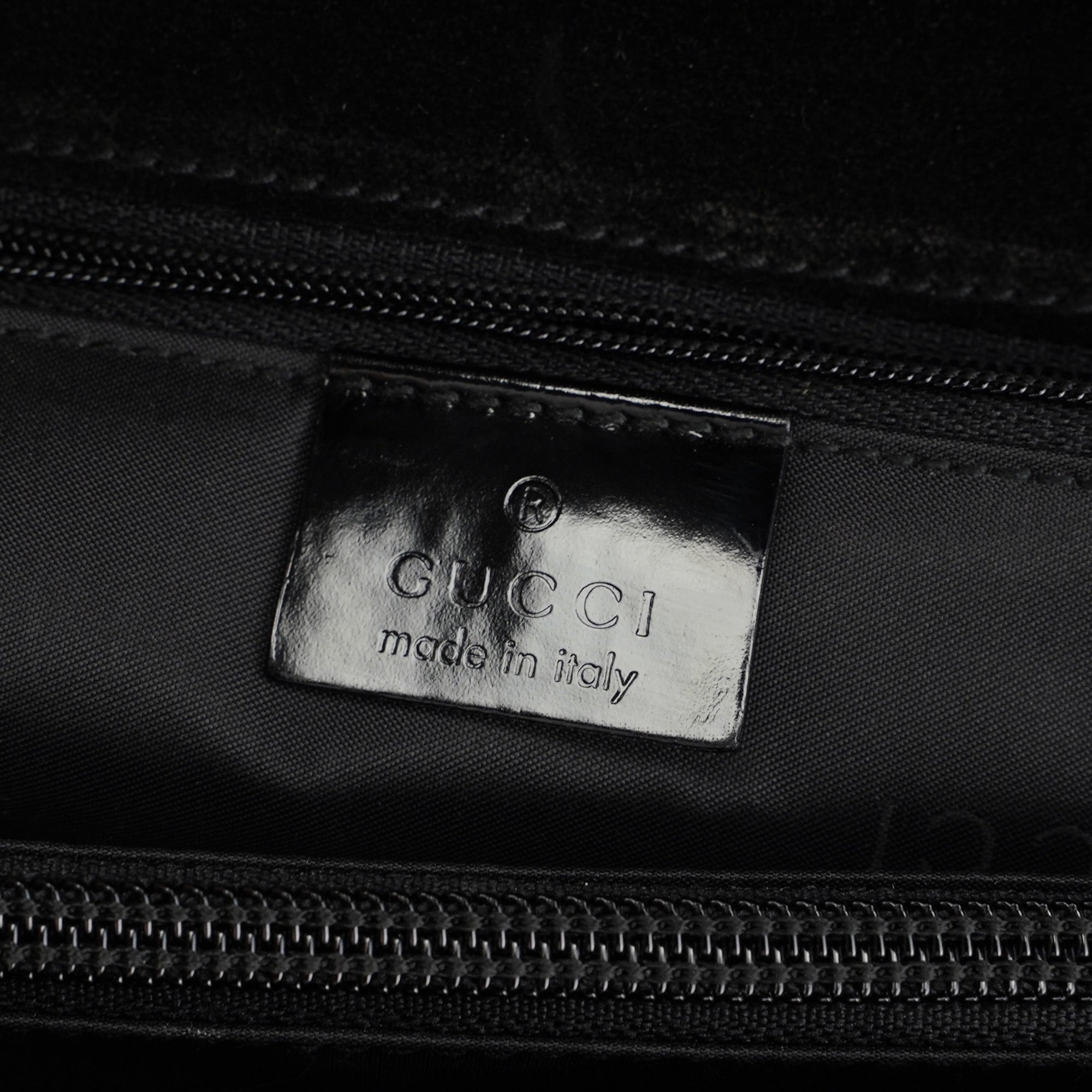 Black Patent Leather Flap Shoulder Bag