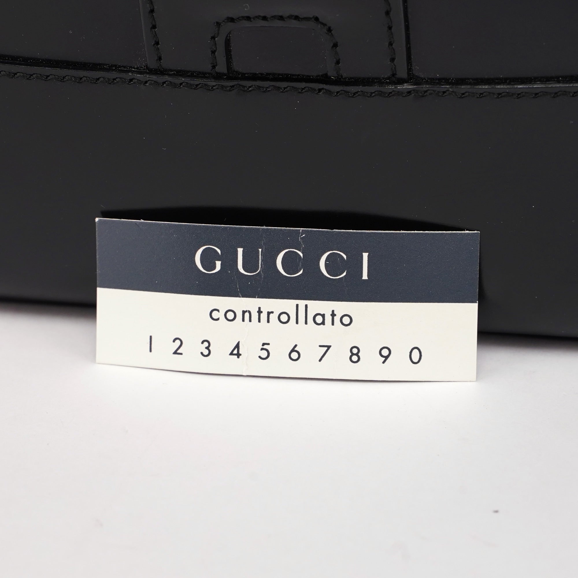 Black Patent Leather Jackie Shoulder Bag