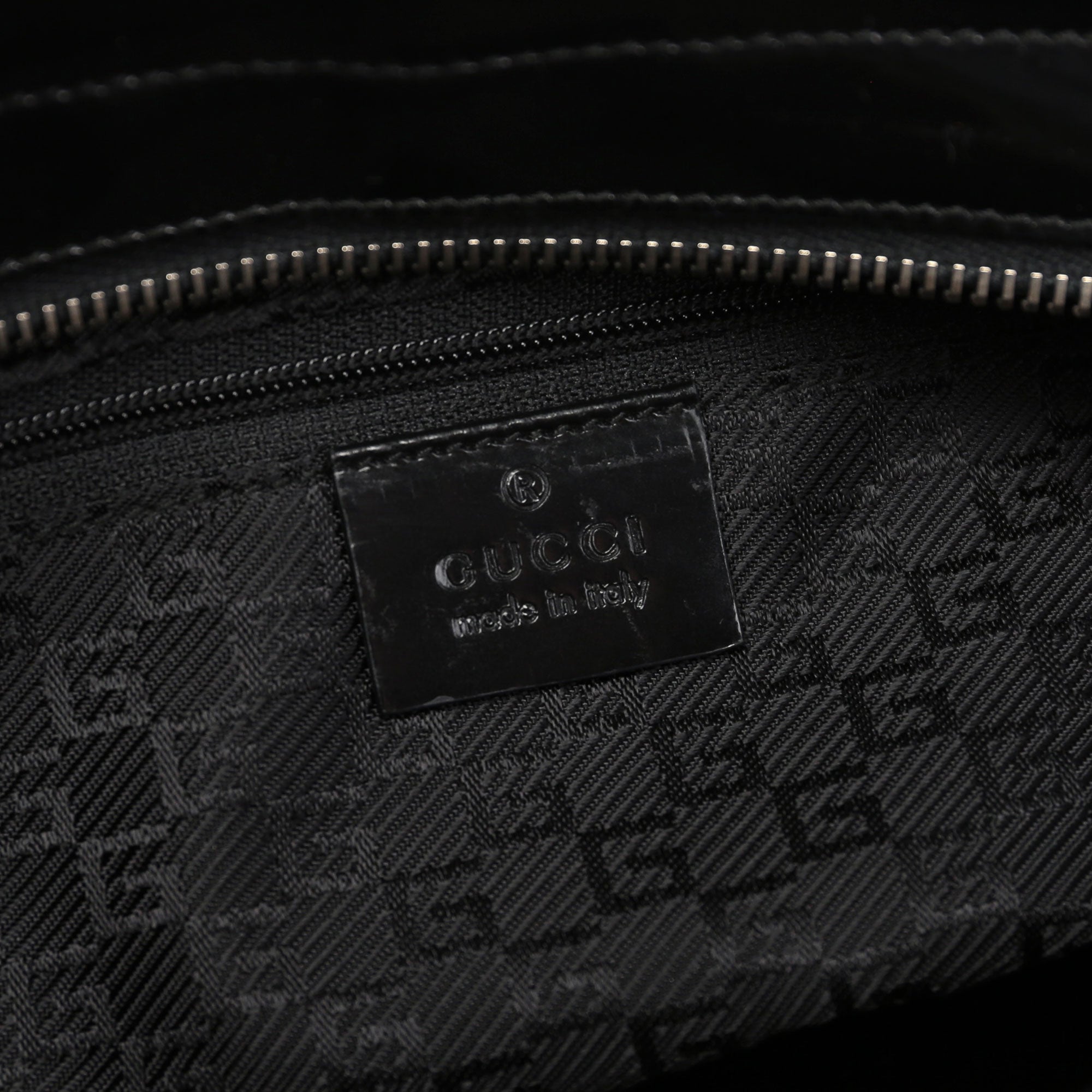 Black Patent Leather Jackie Tote