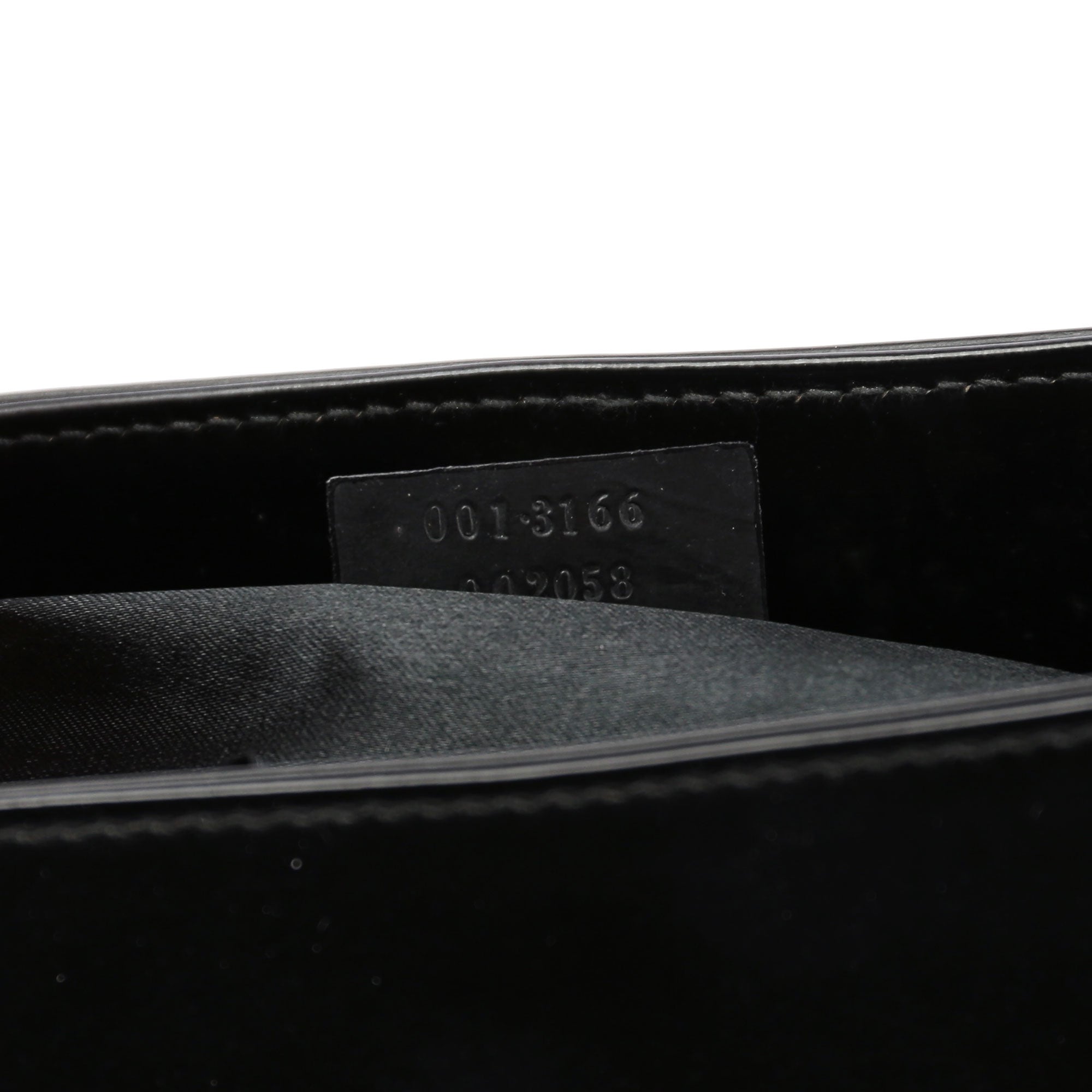 Black Patent Leather Shoulder Bag