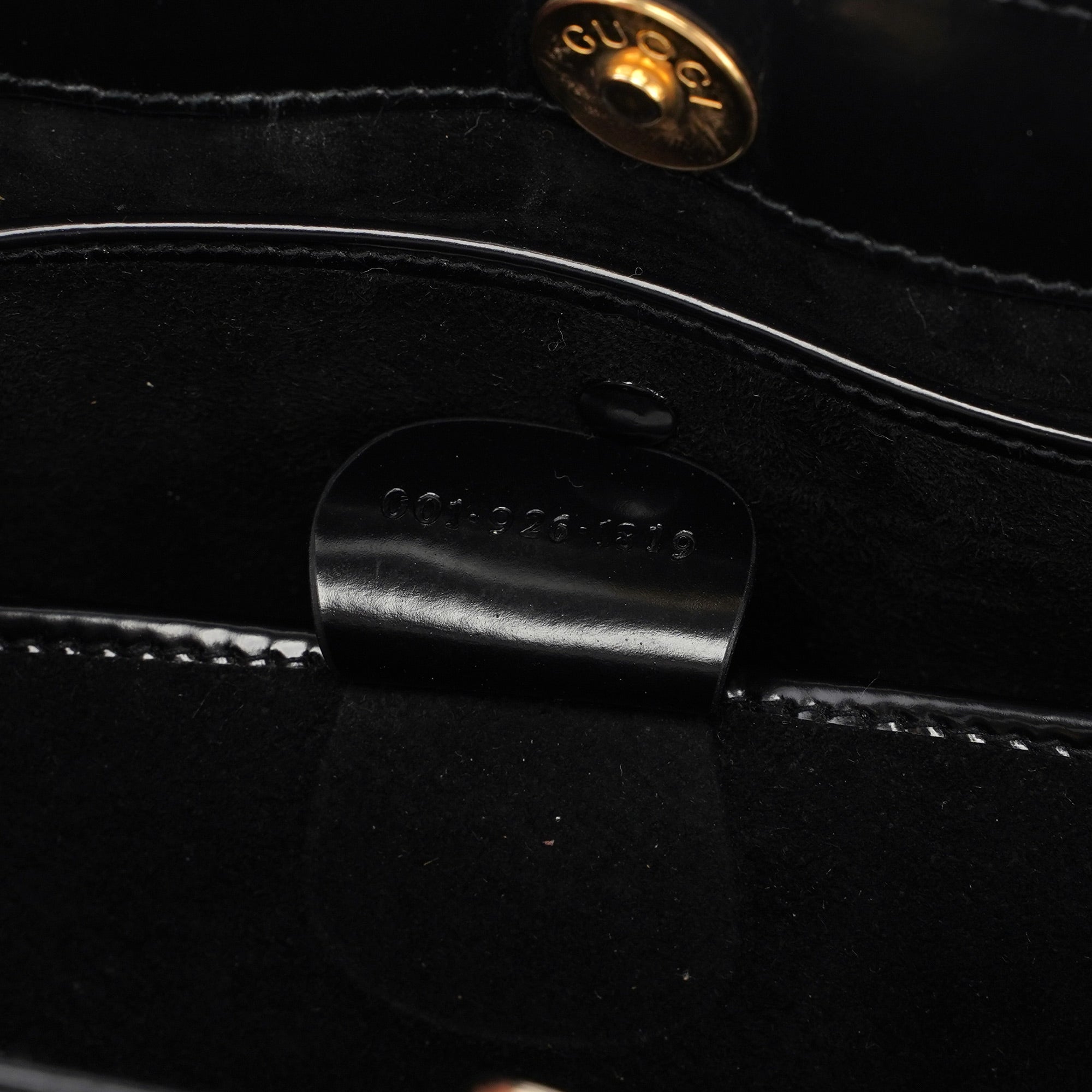 Black Patent Leather Tote