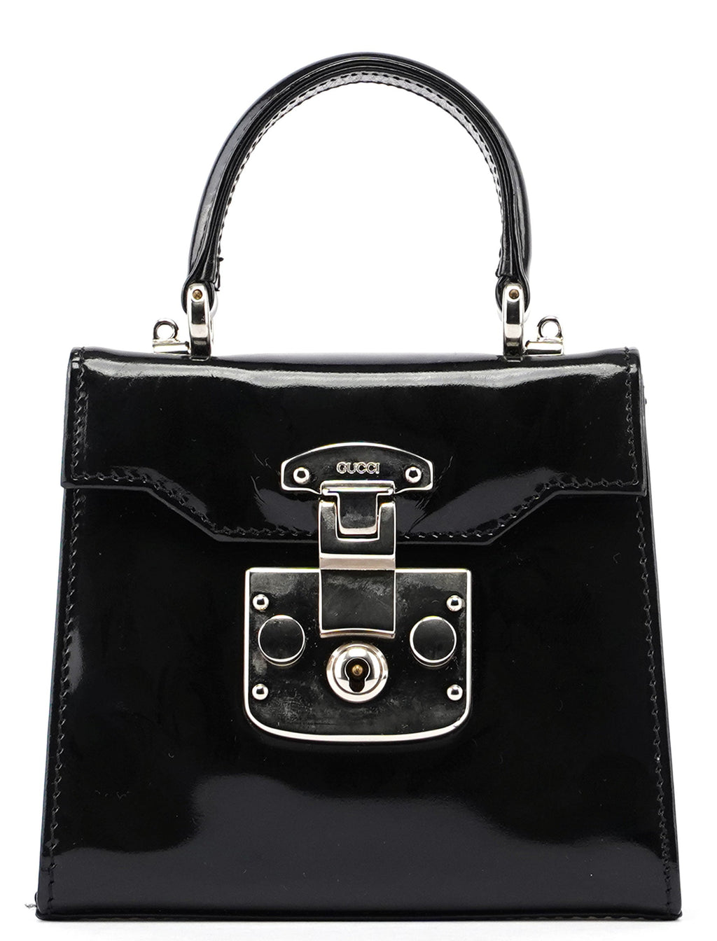 Black Patent Micro Ladylock