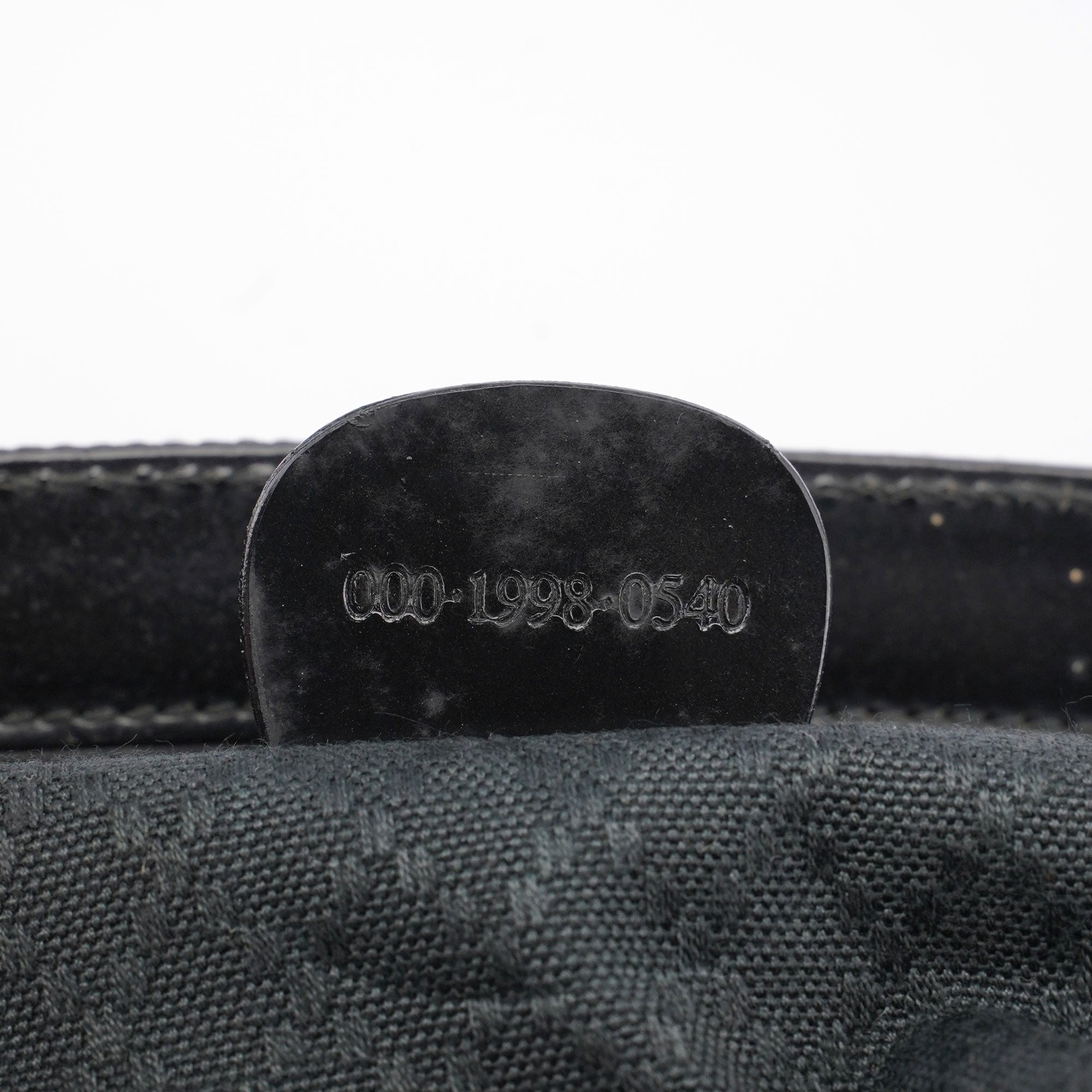 Black Quilted Bamboo Tote