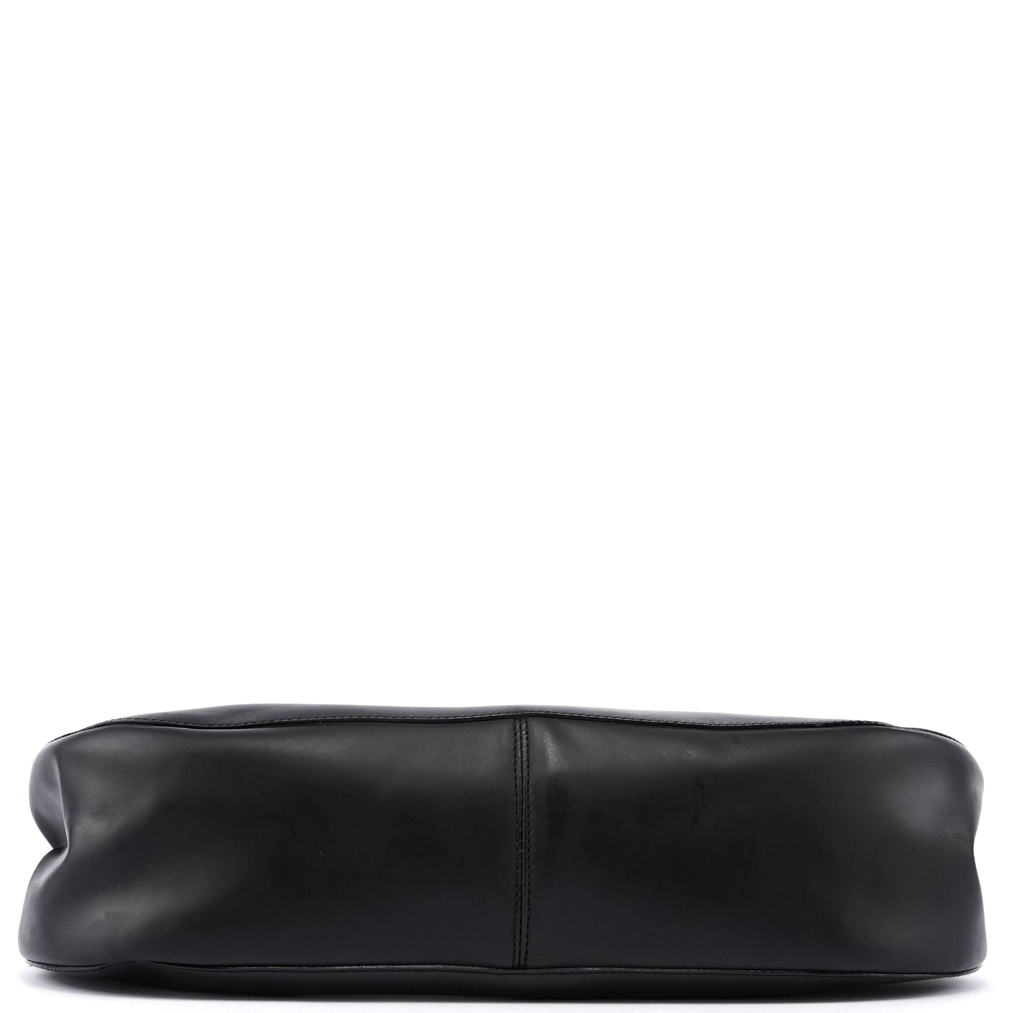 Black Red Bamboo Shoulder Bag