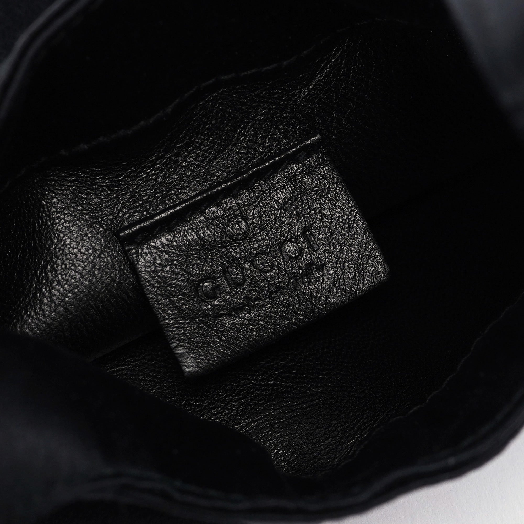 Black Satin Mini Loop Handbag