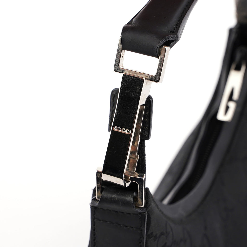 Black Small GG Hobo Shoulder Bag