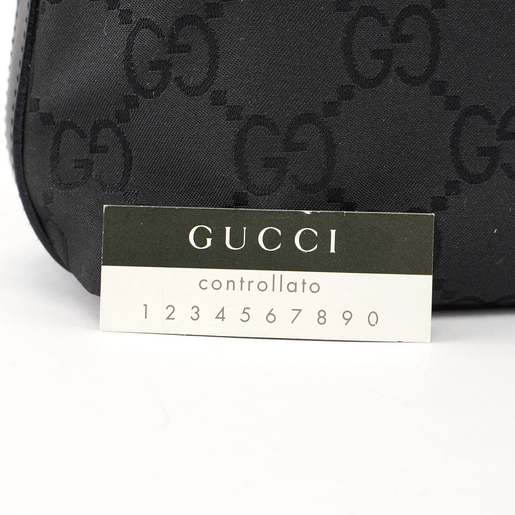 Black Small GG Hobo Shoulder Bag