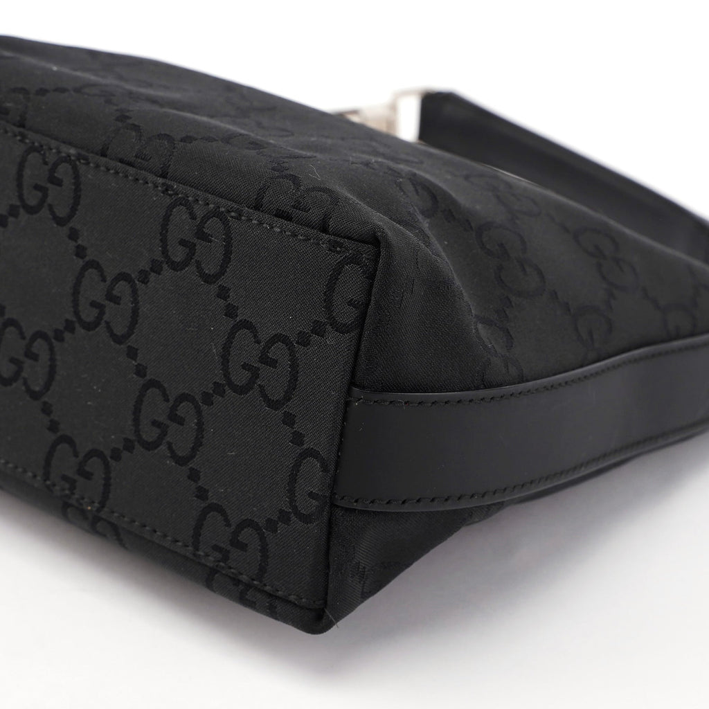 Black Small GG Hobo Shoulder Bag