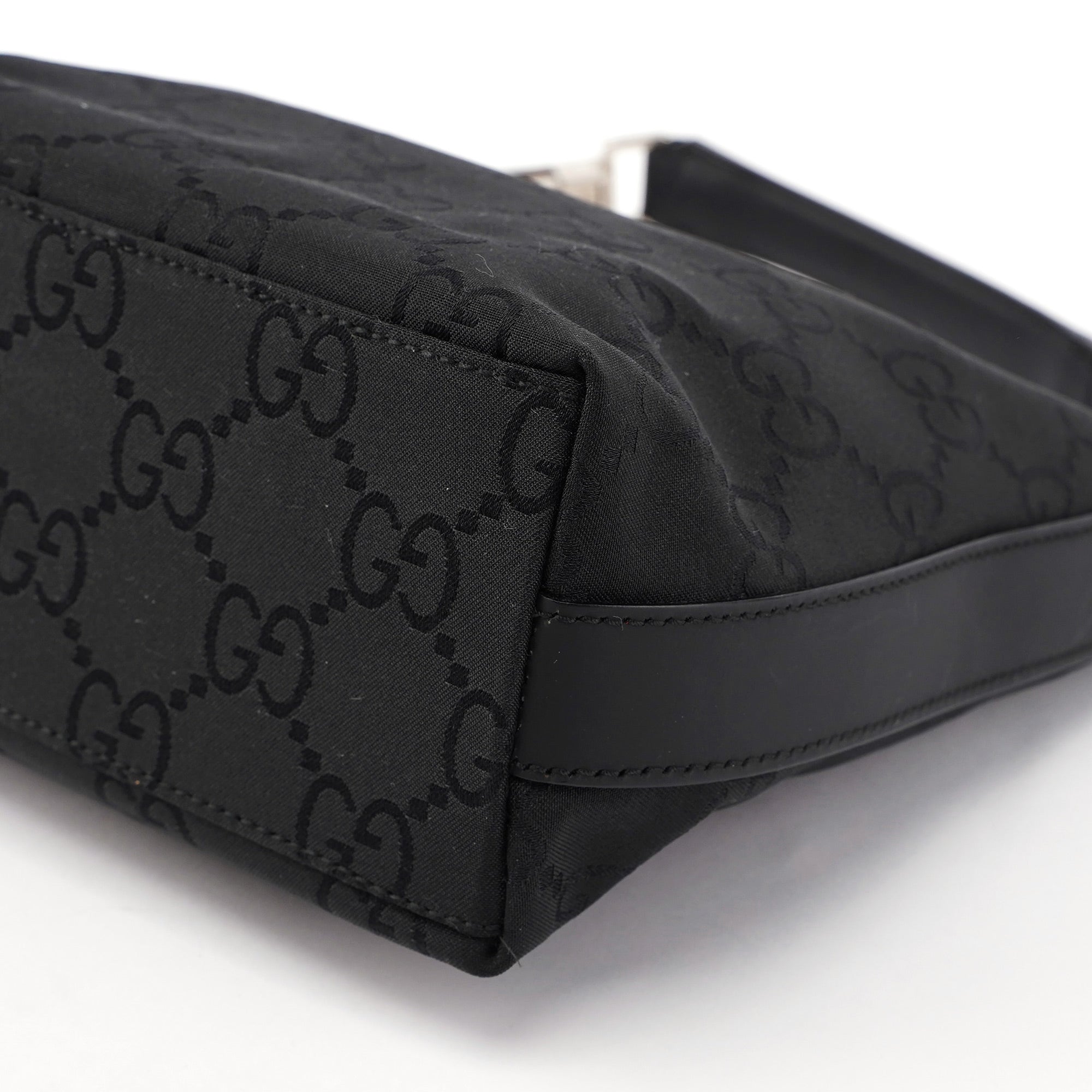 Black Small GG Hobo Shoulder Bag