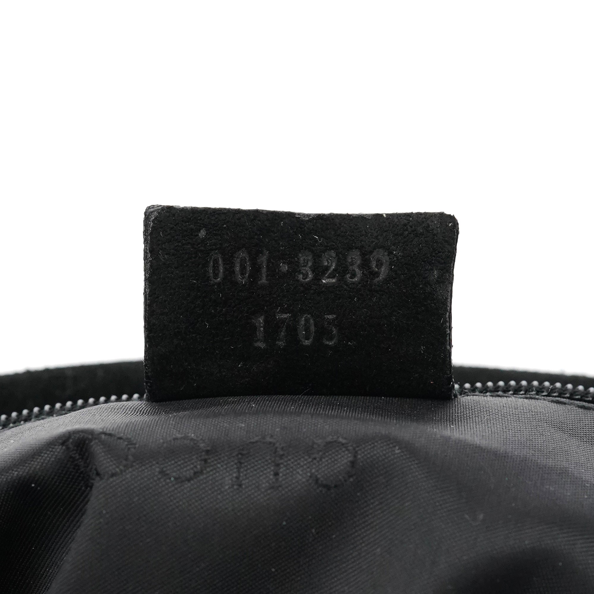 Black Suede Bamboo Shoulder Bag