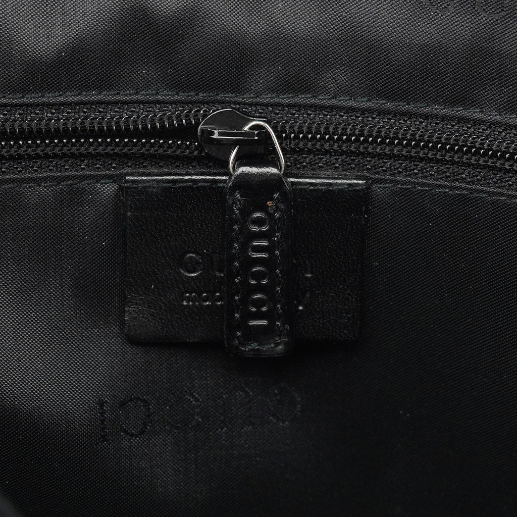 Black Suede Calfskin Shoulder Bag