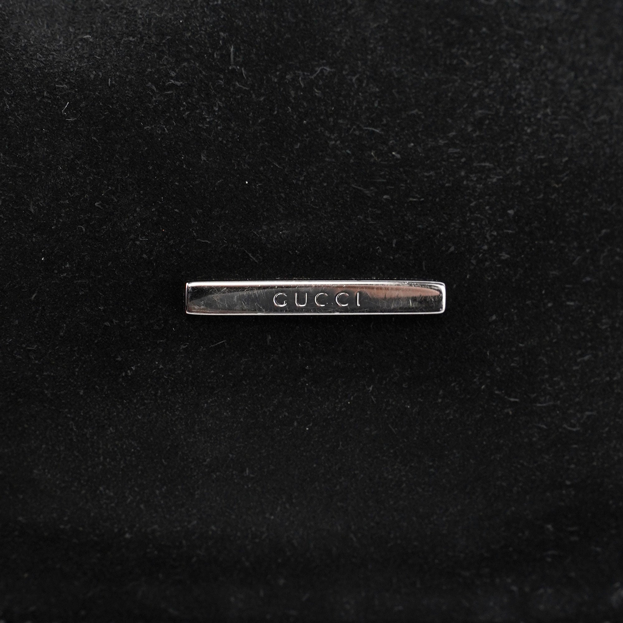 Black Suede Dual Handle Bag