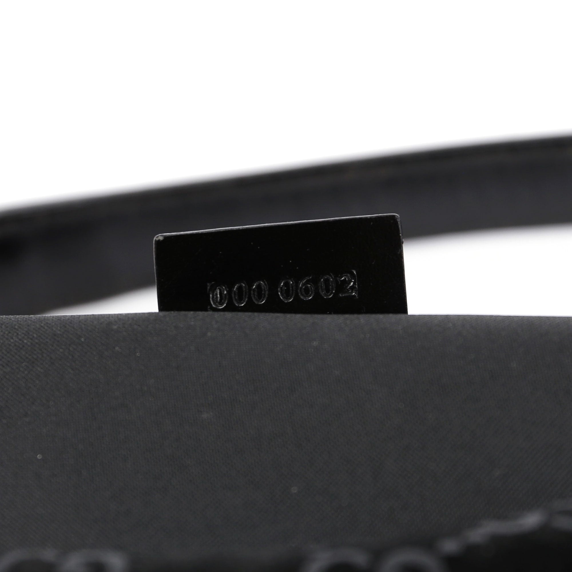 Black Suede GG Shoulder Bag